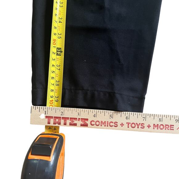 Marc New York Andrew Marc Black Stretch Pants 34x32 Mens Slim Fit Trousers - Picture 7 of 14